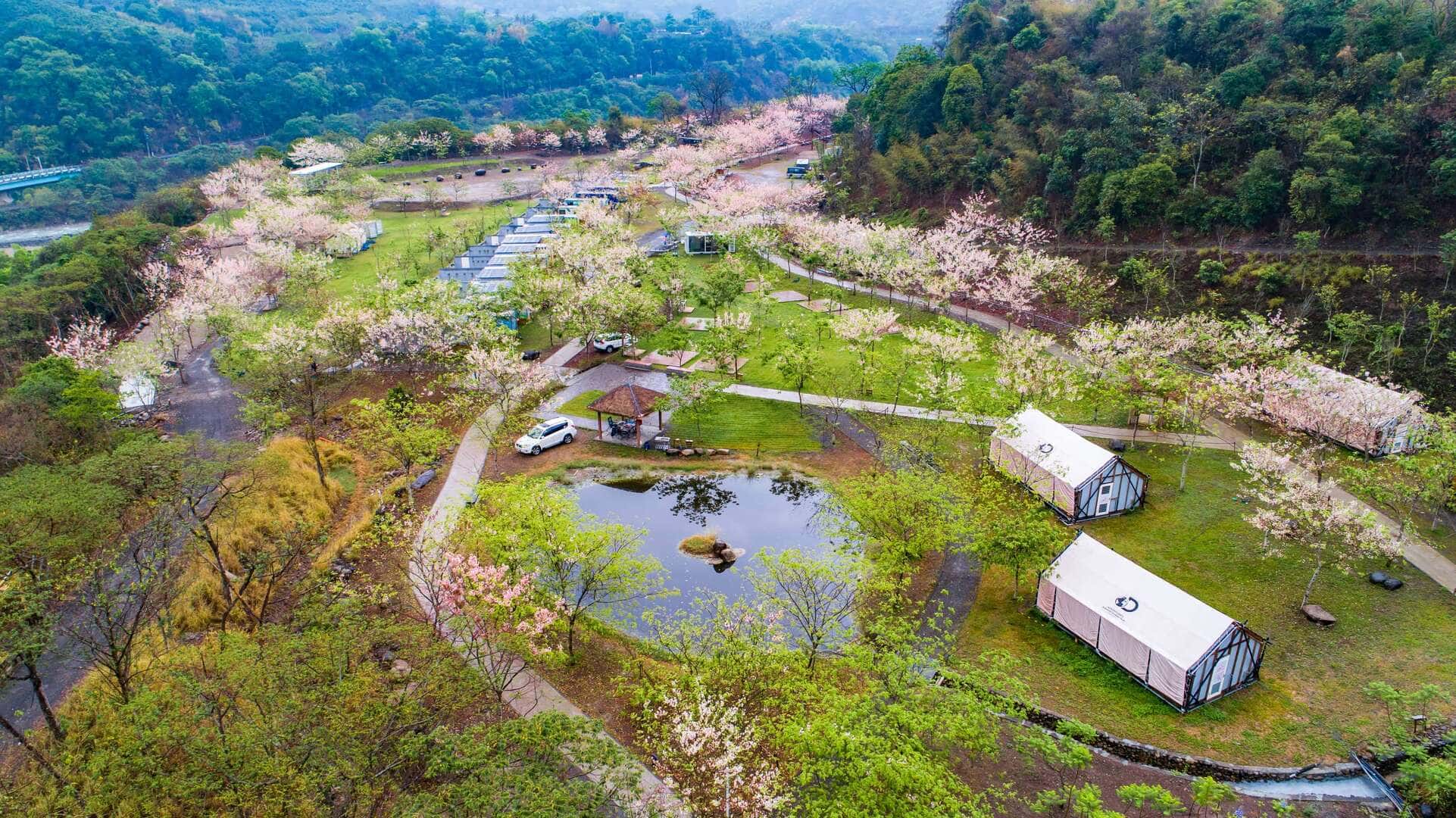 寶來花賞溫泉公園